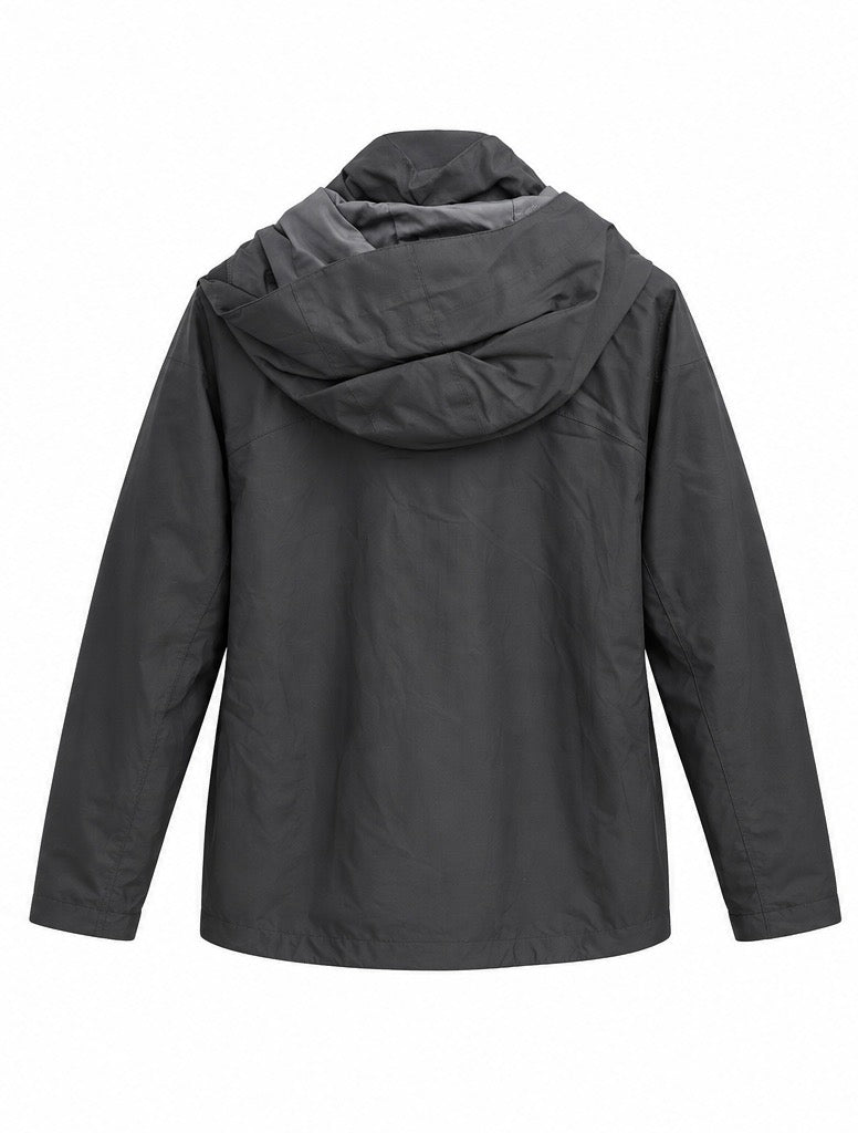 Jack Wolfskin Ανδρικό Μπουφάν Outdoor – Μαύρο – XL
