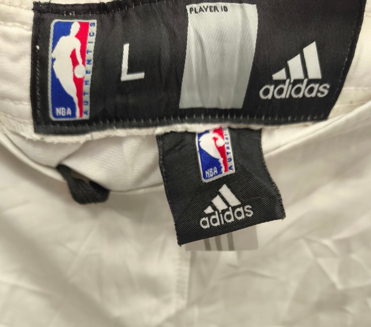 Adidas NBA Houston Rockets Ανδρικό Παντελόνι Φόρμας – Λευκό/Κόκκινο – L