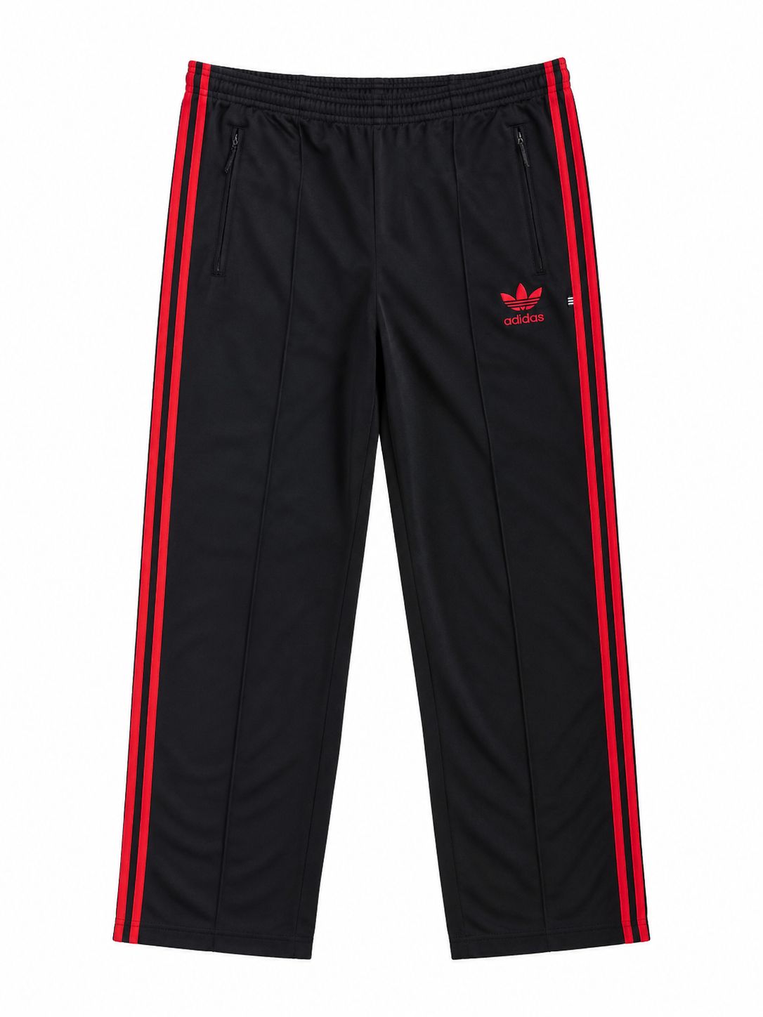 Adidas Originals Track Pants – Black/Red-XL