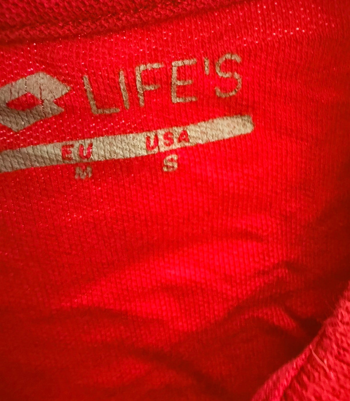 Life’s Classic Red Polo – S