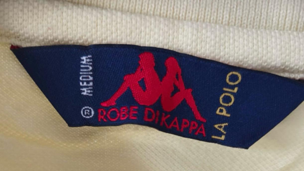 Kappa Robe di Kappa Polo Shirt – Pastel Yellow – Size M