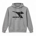 Diadora Ανδρικό Φούτερ Γκρι – S
