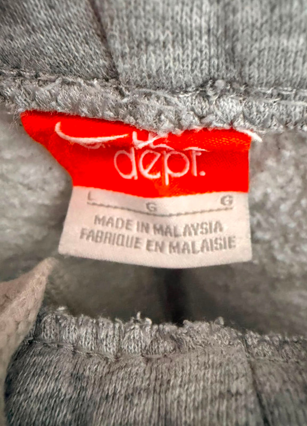 Nike Dri-FIT Ανδρικό Παντελόνι Φόρμας Γκρι –  L