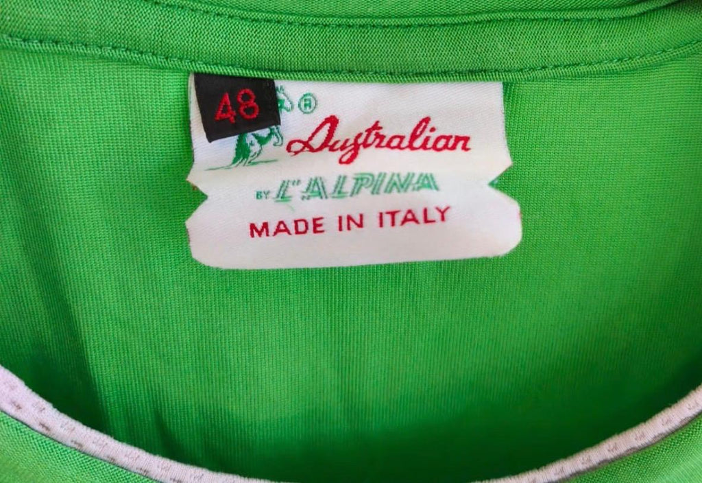 Australian by L’Alpina Vintage Made in Italy T-Shirt – Green-size48