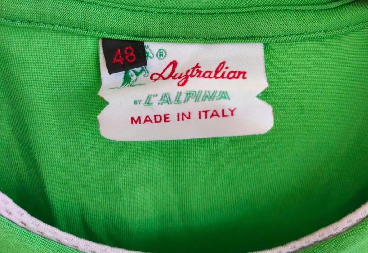 Australian by L’Alpina Vintage Made in Italy T-Shirt – Green-size48