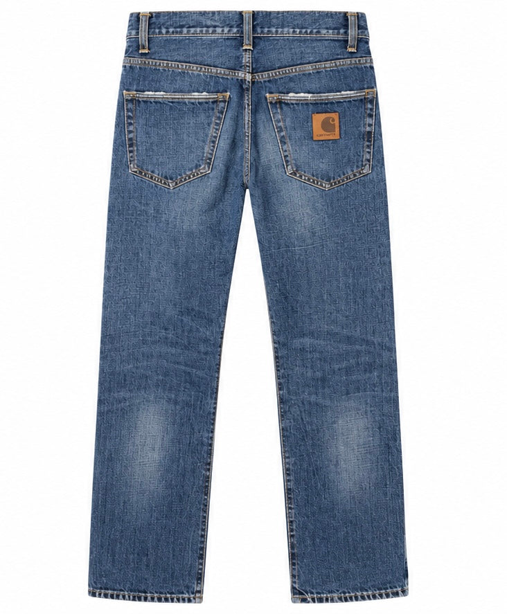 Carhartt WIP Γυναικείο Τζιν Παντελόνι Μπλε - W27/L32