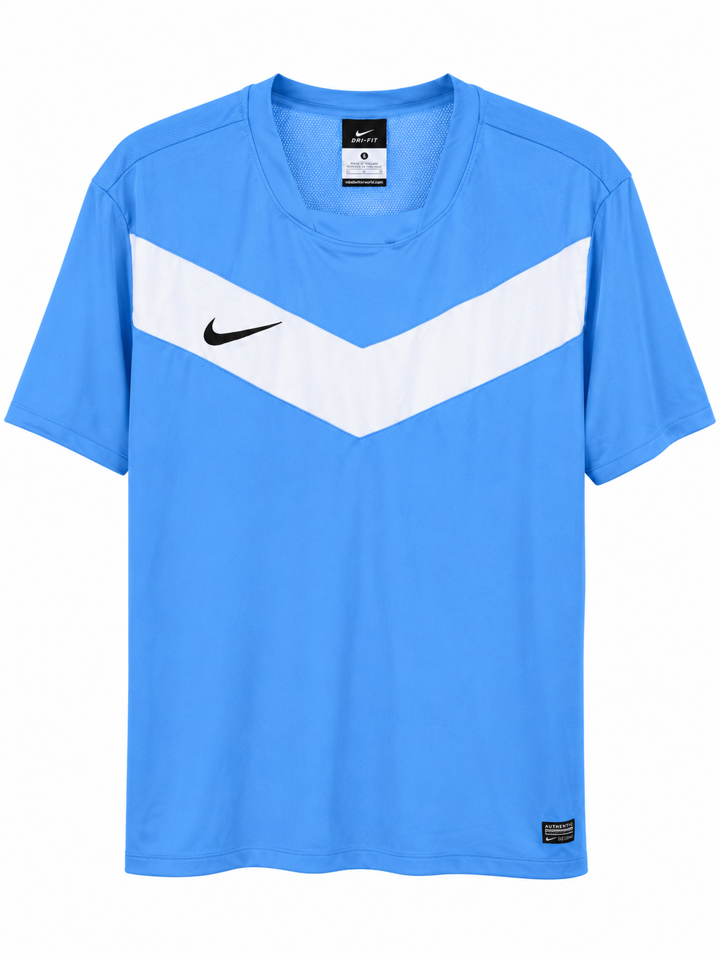 Nike Dri-FIT Γαλάζια Αθλητική Μπλούζα-L