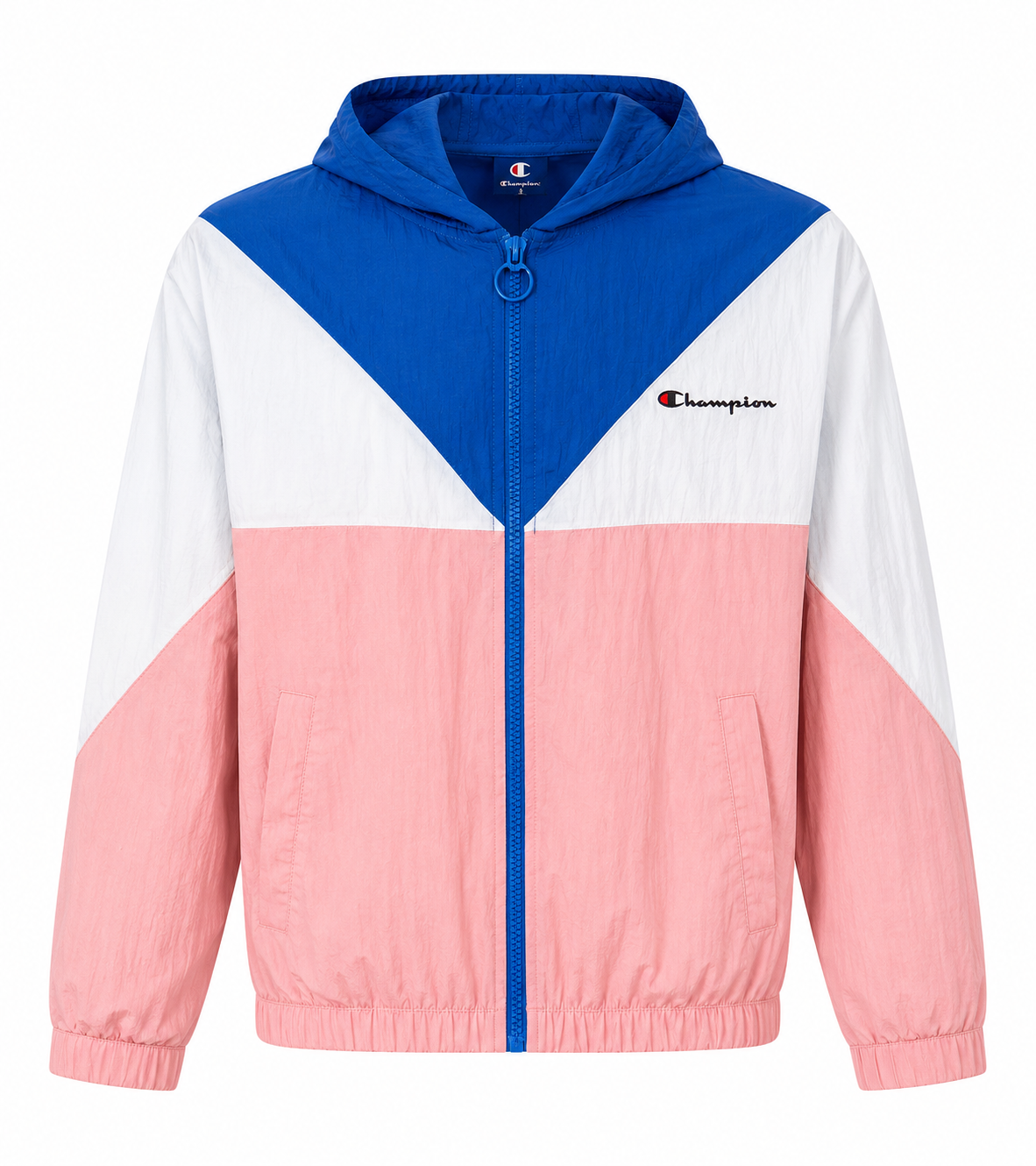 Champion Color Block Windbreaker Jacket-XS
