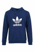 Adidas Originals Trefoil Ανδρικό Hoodie Μπλε-L