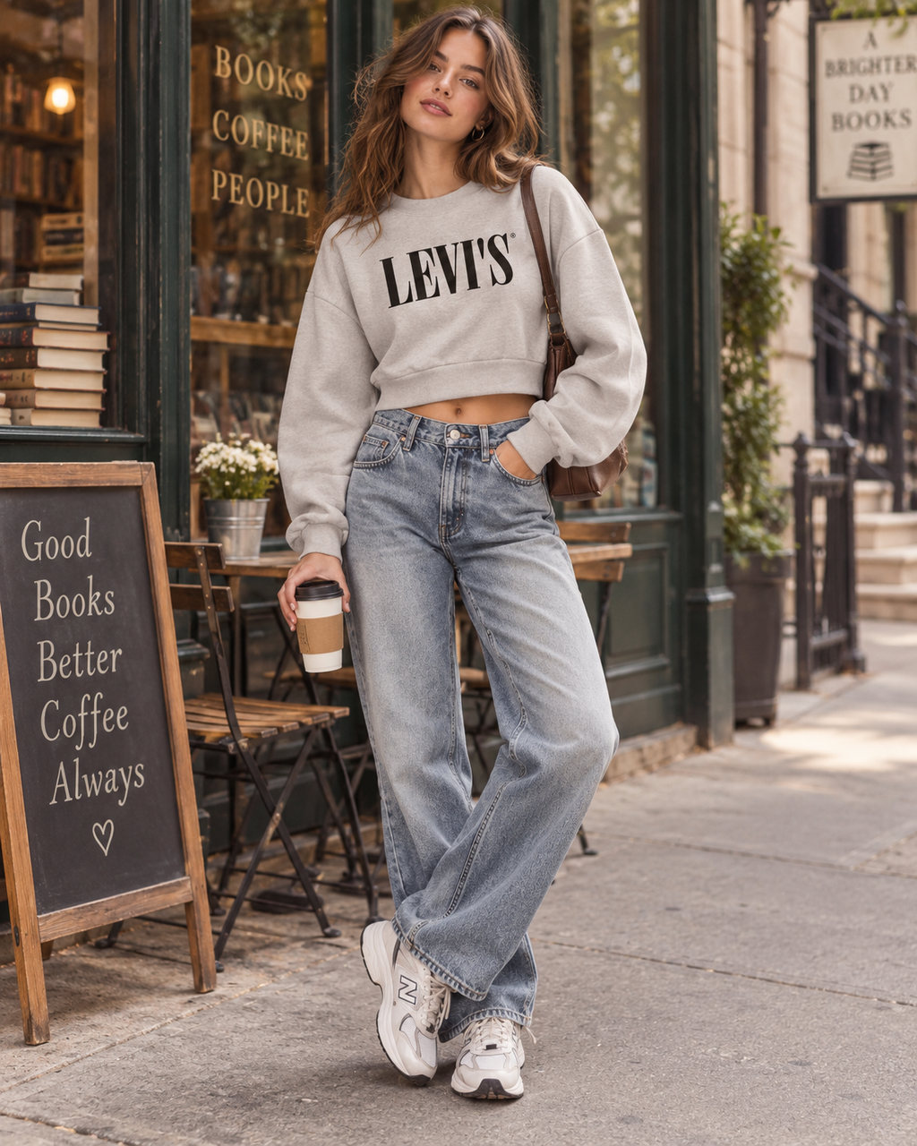 Levi's Γυναικείο Φούτερ Γκρι – L