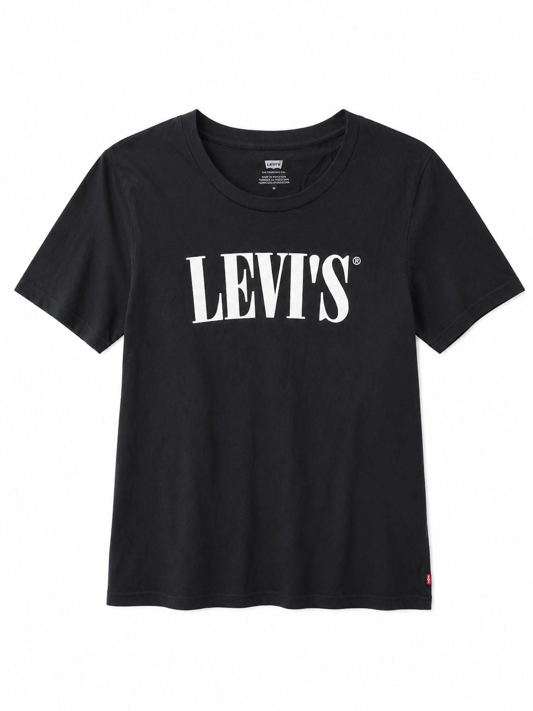 Levi’s Γυναικείο T-Shirt Μαύρο Logo-M