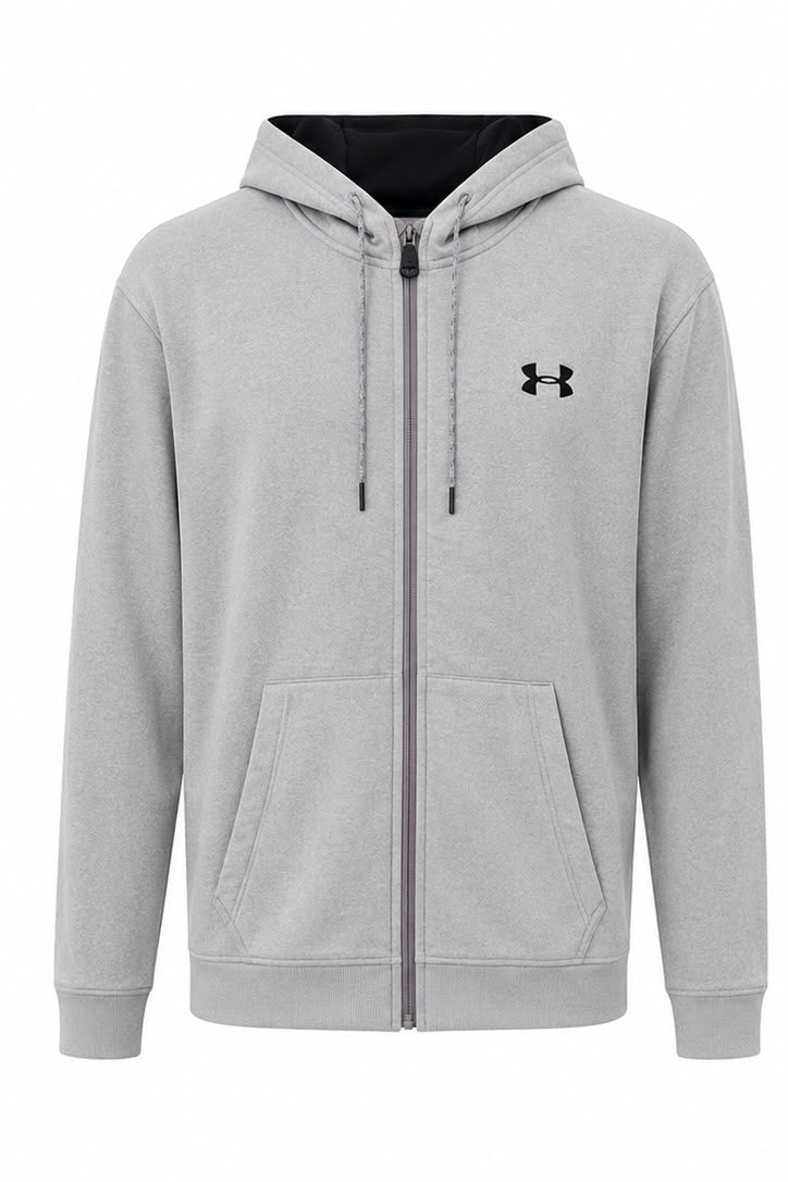 Under Armour Zip Hoodie – Light Grey-L