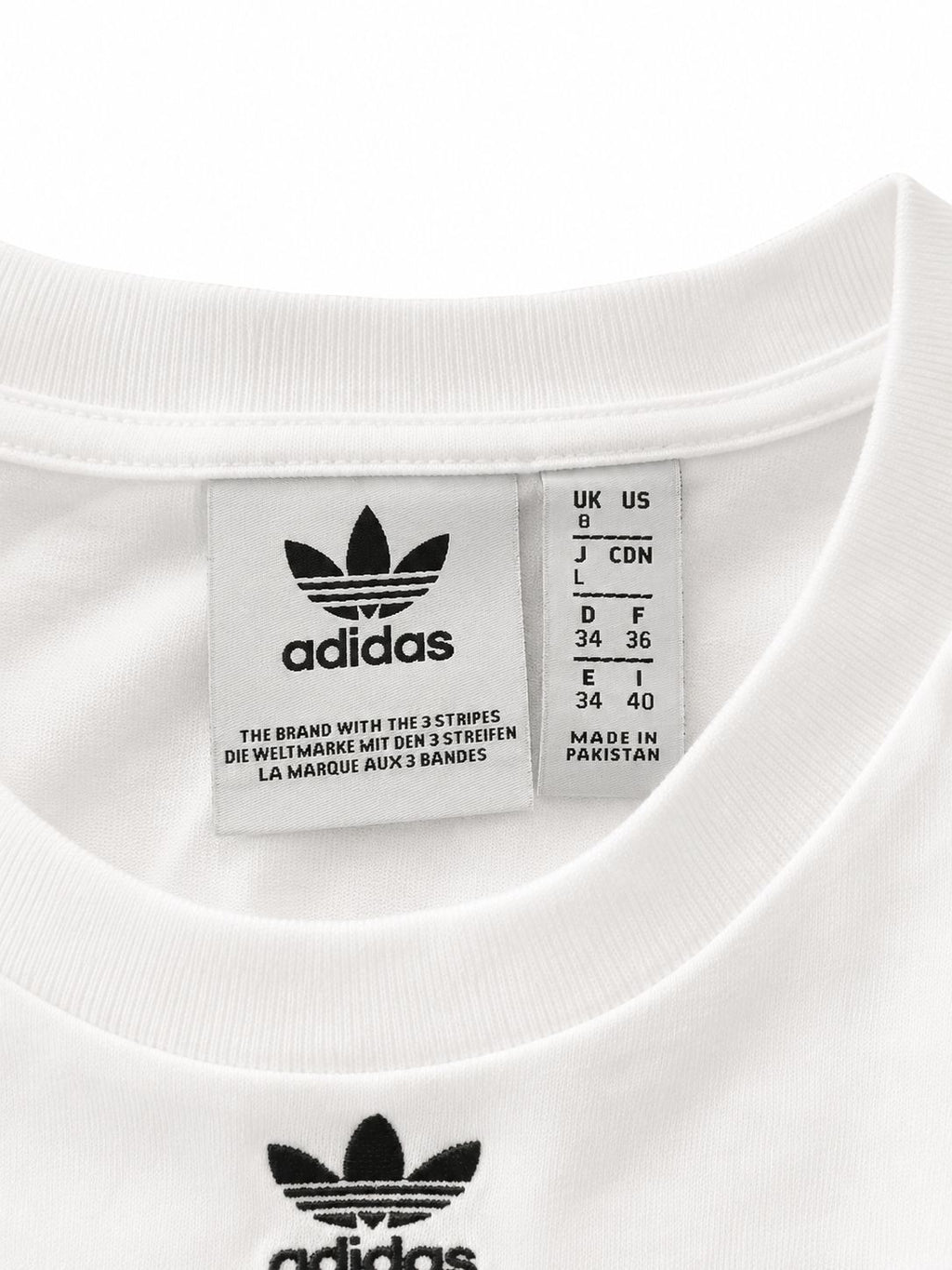 Adidas Originals Women’s Cropped Tank Top – White-XS