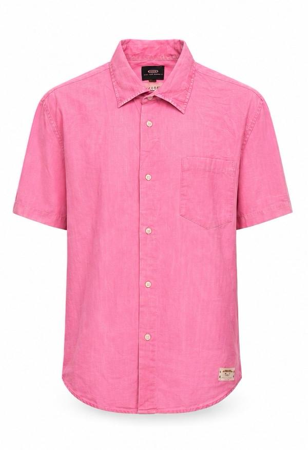 G-Star RAW Ανδρικό Κοντομάνικο Πουκάμισο – Ροζ – Size XL