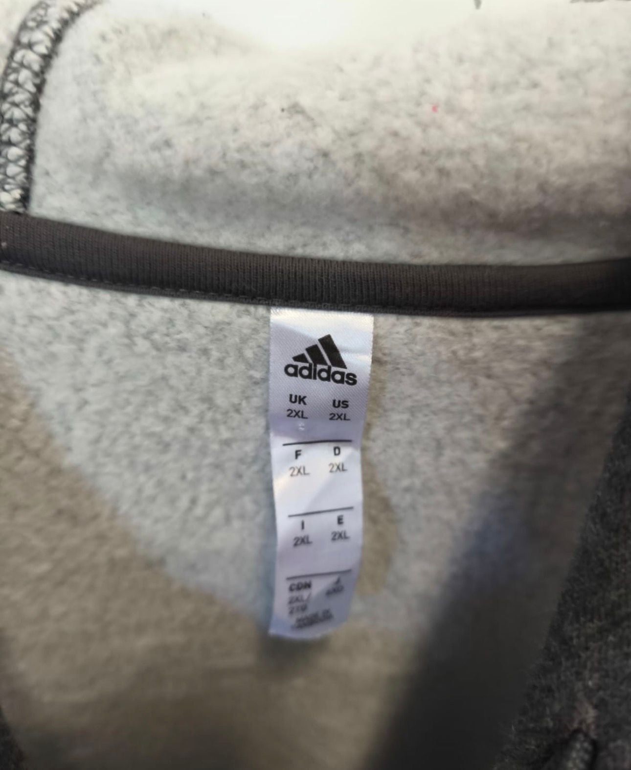 Adidas Γυναικείο Hoodie Ανθρακί-XXL