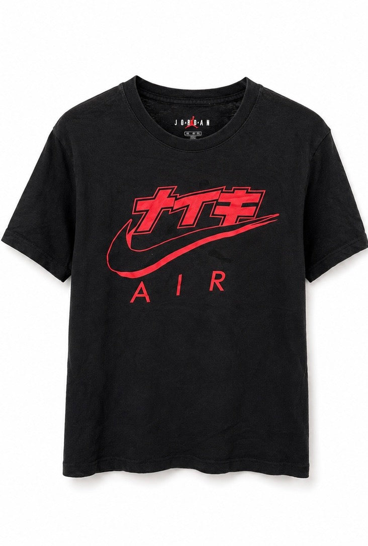 Jordan Nike Air Graphic T-Shirt Black – M