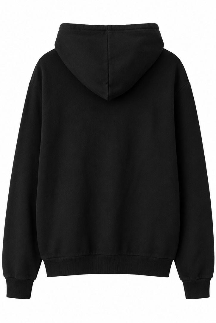 Moncler Full Zip Hoodie – Μαύρη-L