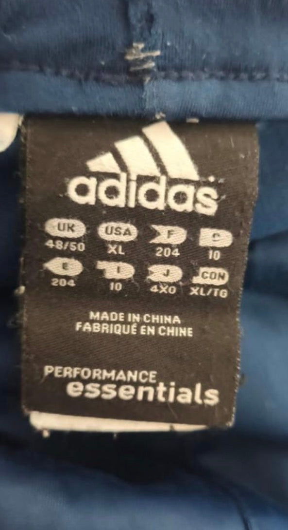 Adidas Ανδρικό Παντελόνι Φόρμας Μπλε - XL