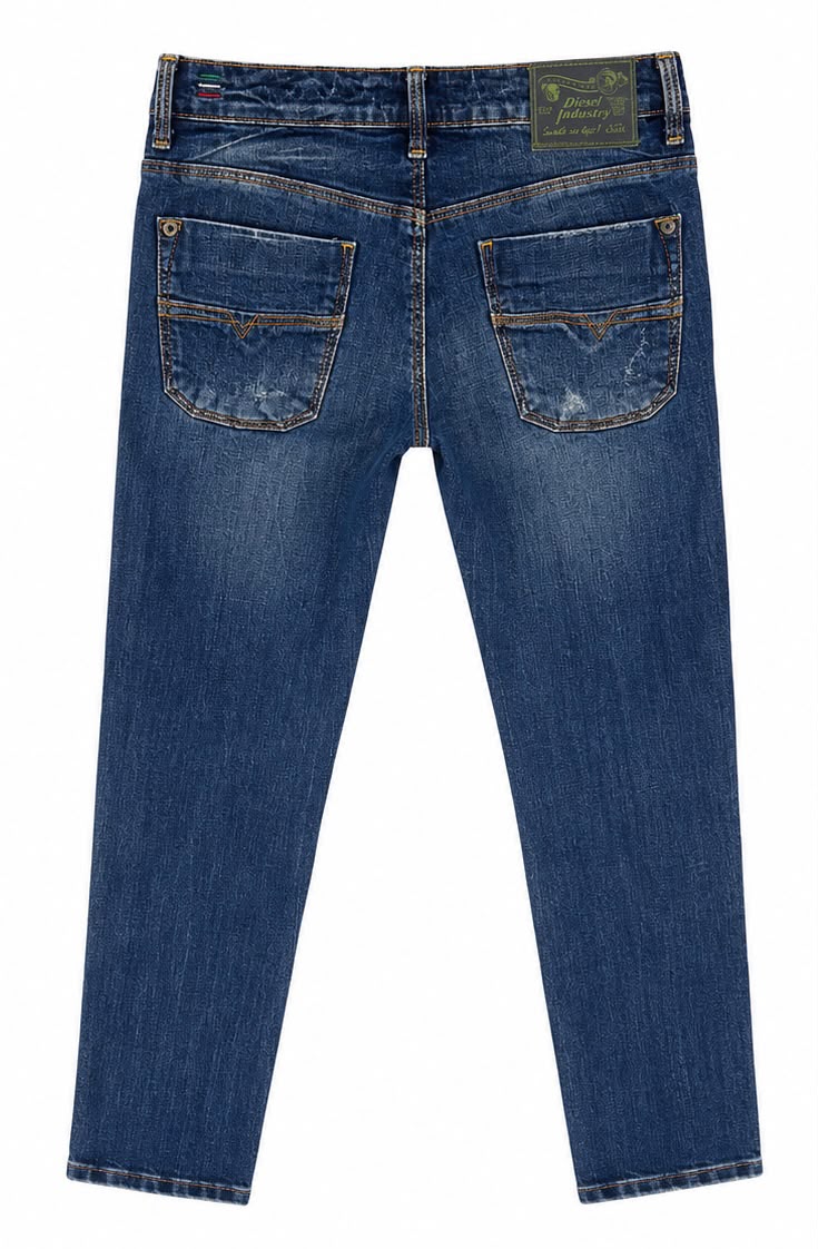 Diesel Industry Γυναικείο Slim Jeans Μπλε – Μέγεθος 28