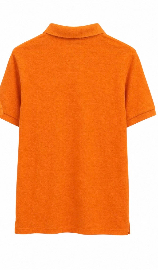 FILA Vintage Orange Polo Shirt – L