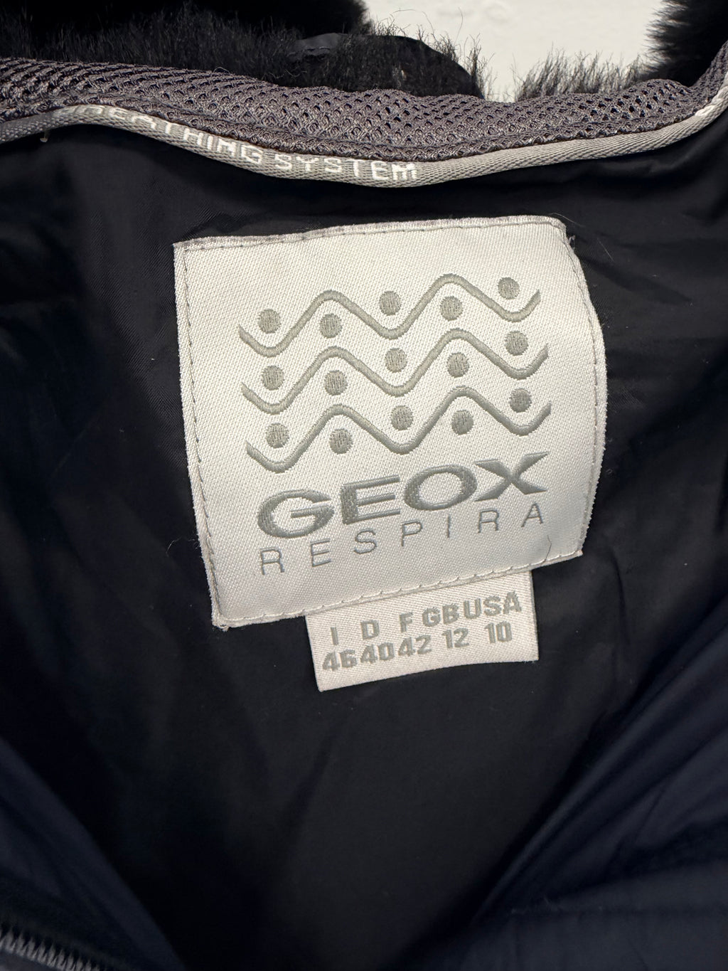 Geox Respira Women’s Long Puffer Jacket – Grey-L