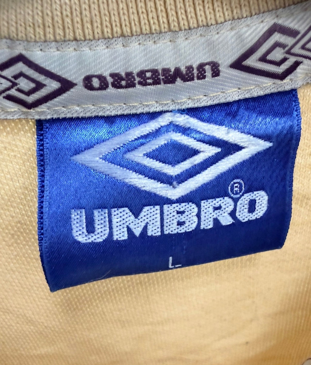 Umbro Ανδρικό Polo Μπεζ / Classic Logo L