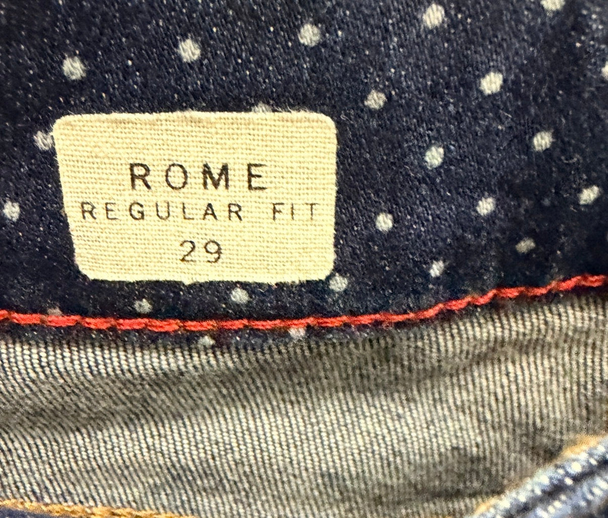 Tommy Hilfiger Γυναικείο Τζιν Μπλε Πουά - 29
