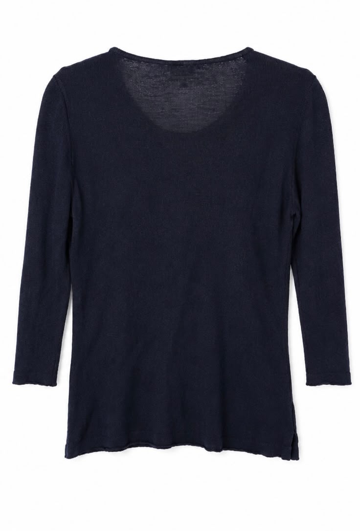 Armani Collezioni Γυναικεία Μπλούζα Μαύρη 3/4 Μανίκι –M