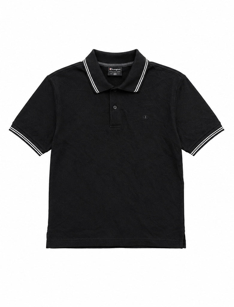 Champion Ανδρικό Polo Μαύρο / Authentic Athletic Apparel M
