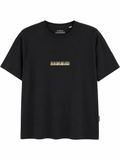 Napapijri Μαύρο Top Γυνεκείο με Κεντημένο Logo-M