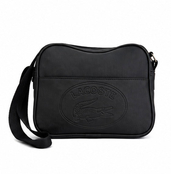 Lacoste Logo Crossbody Bag – Μαύρη