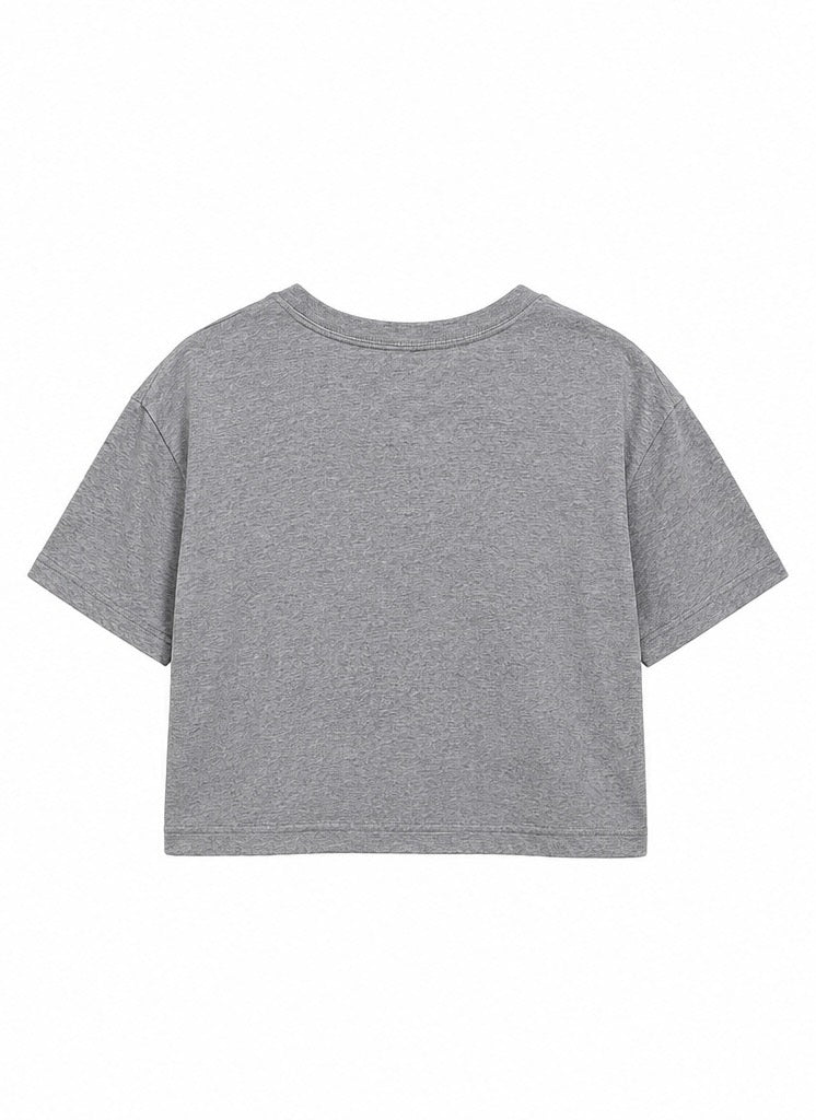 Hollister Γυναικείο T-Shirt Μπλουζάκι – Γκρι – S