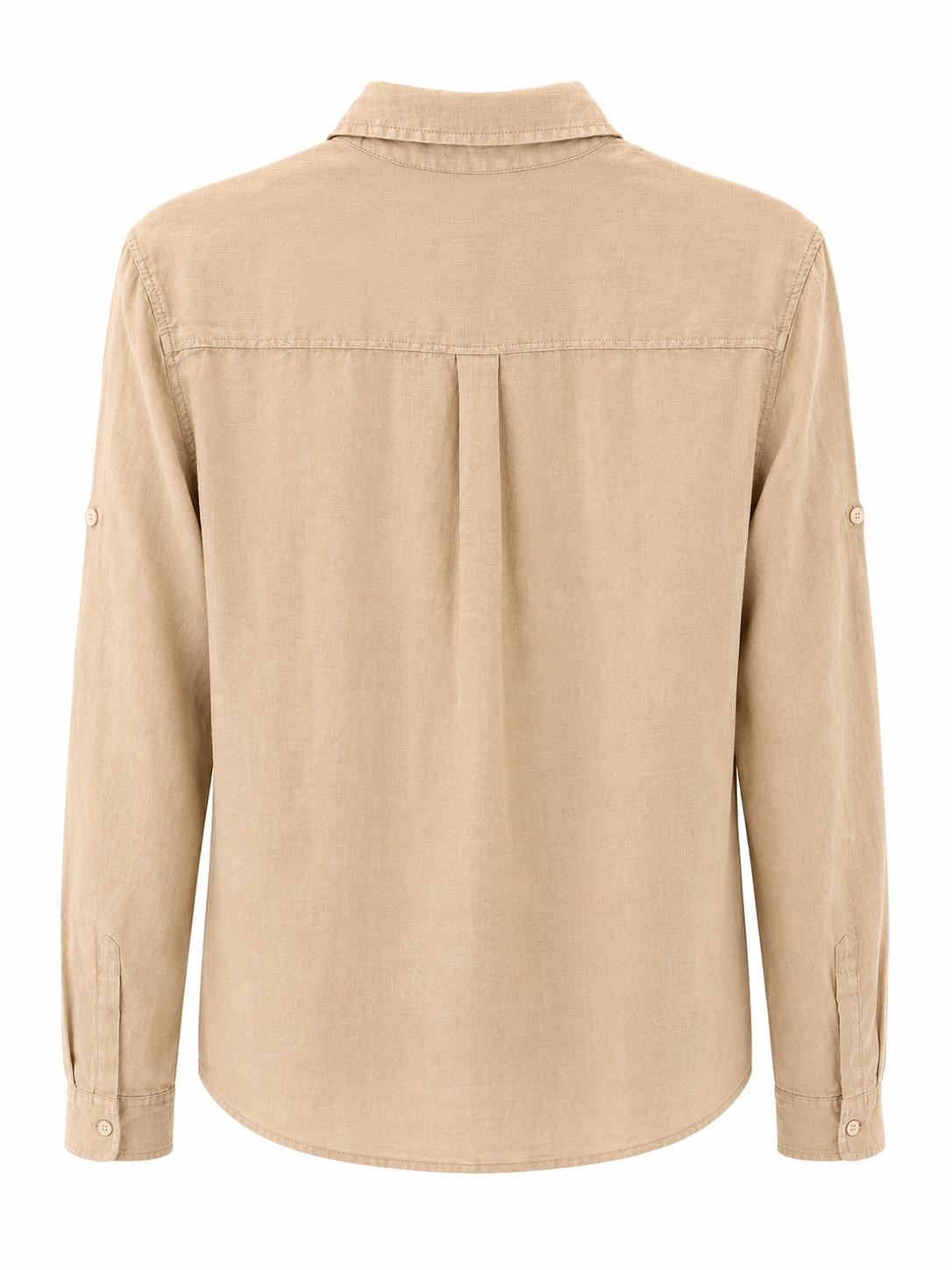 Napapijri Linen Shirt Beige-L