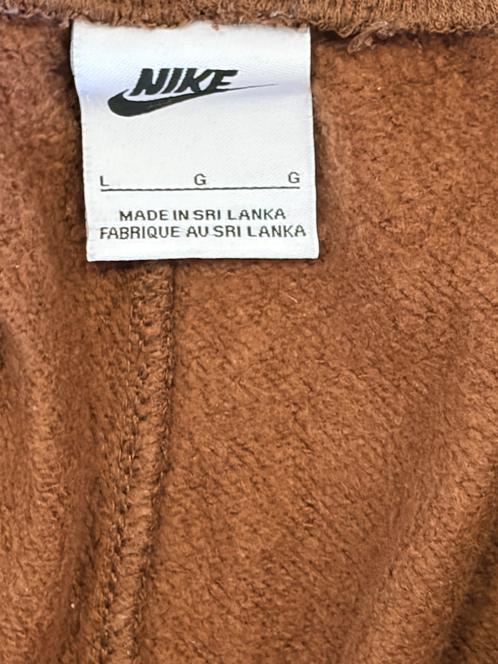 Nike Brown Jogger Pants-L