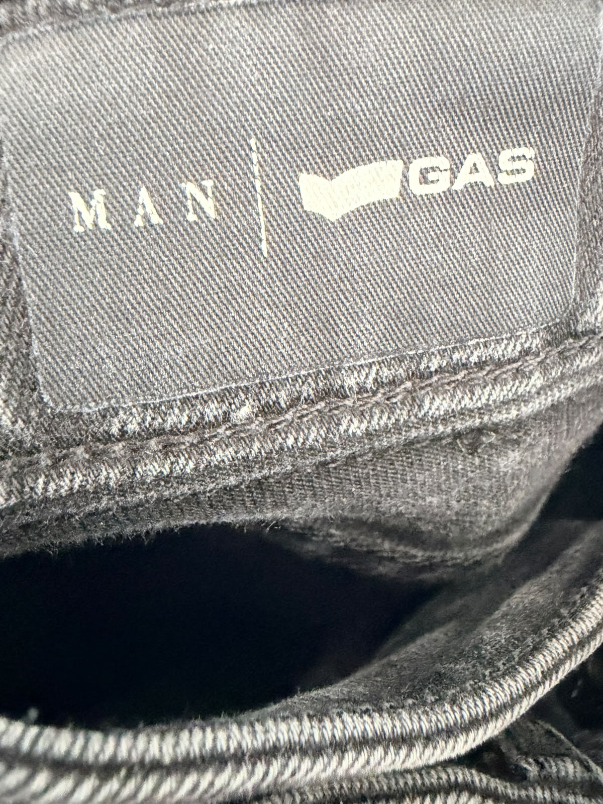 GAS Anders Slim Fit Jeans – Black Wash-W32