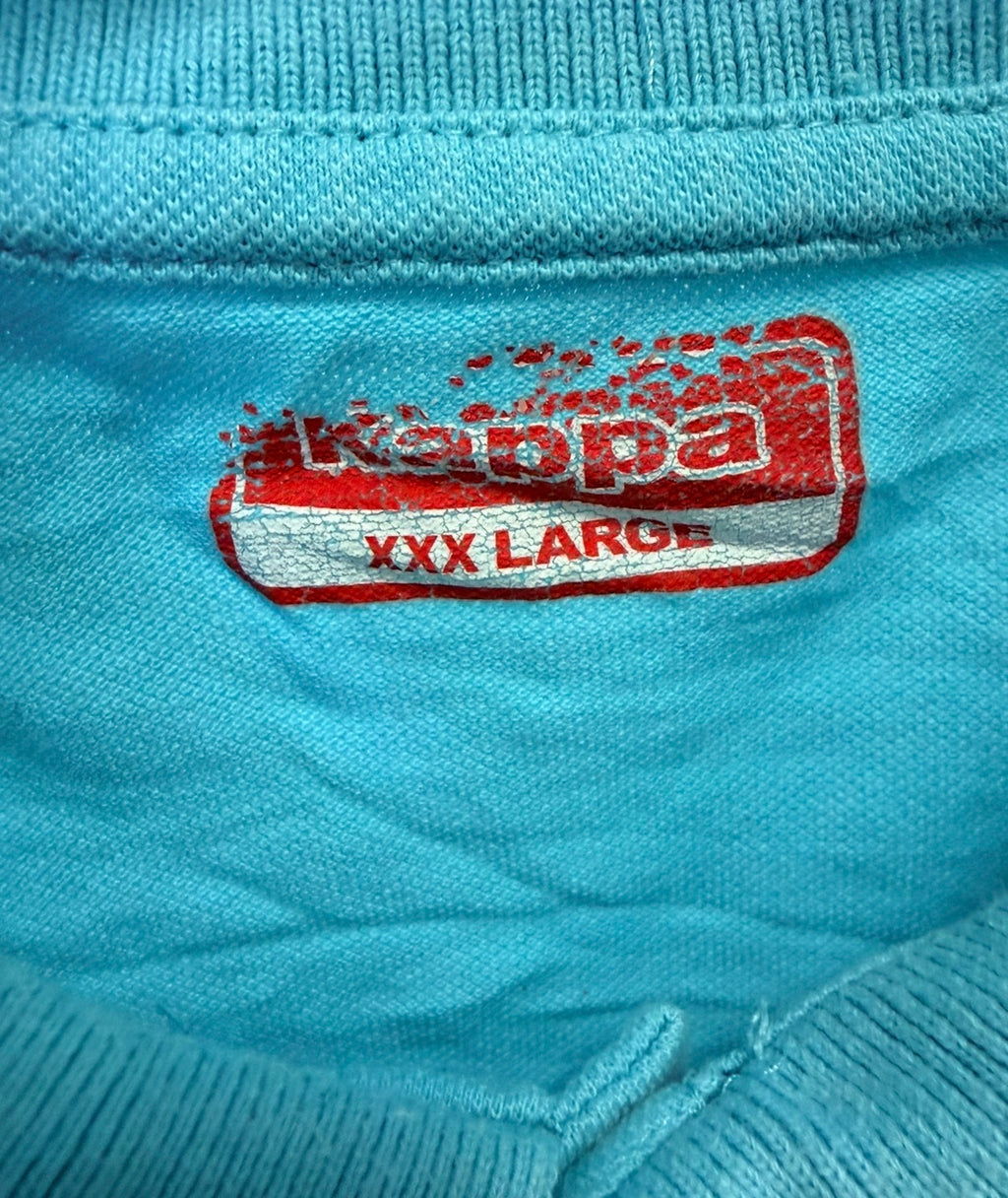 Kappa Ανδρικό Polo Γαλάζιο XXXL