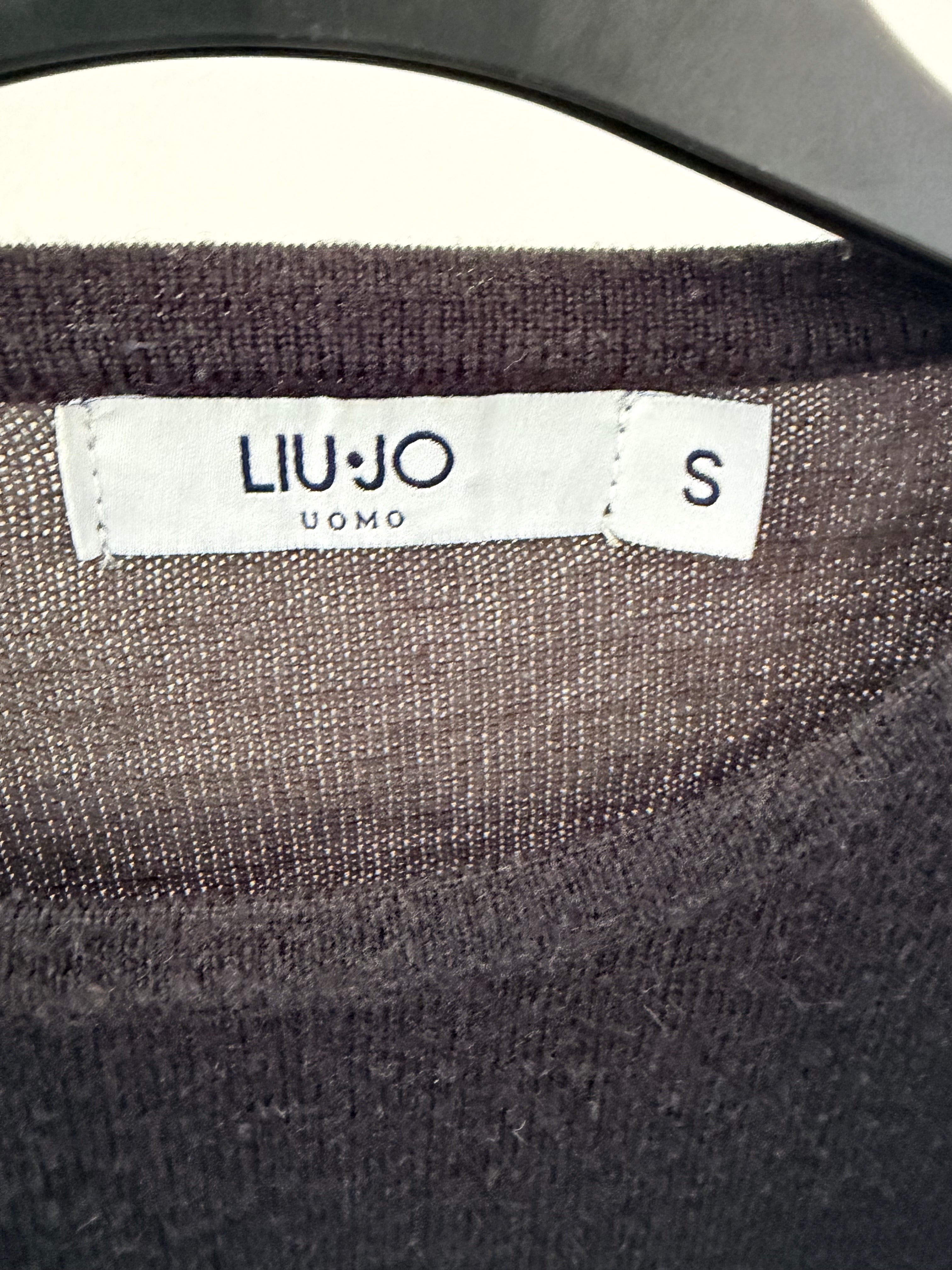 Liu Jo Ανδρικό Πλεκτό Πουλόβερ – Ανθρακί-S