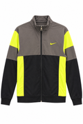 Nike Ανδρική Ζακέτα – Γκρι Μαύρο Κίτρινο - M