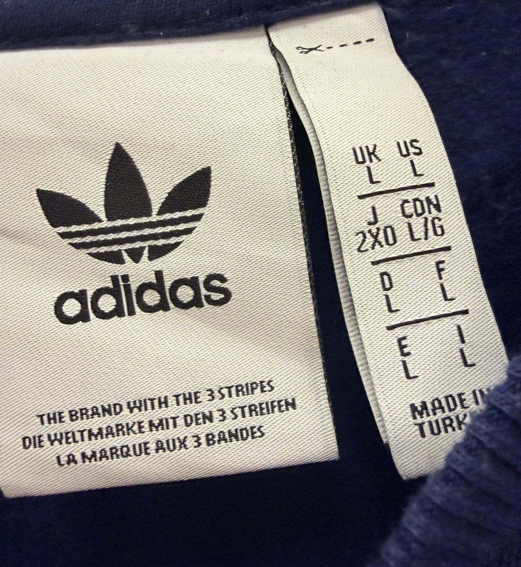 Adidas Ανδρικό Φούτερ – Μπλε - L