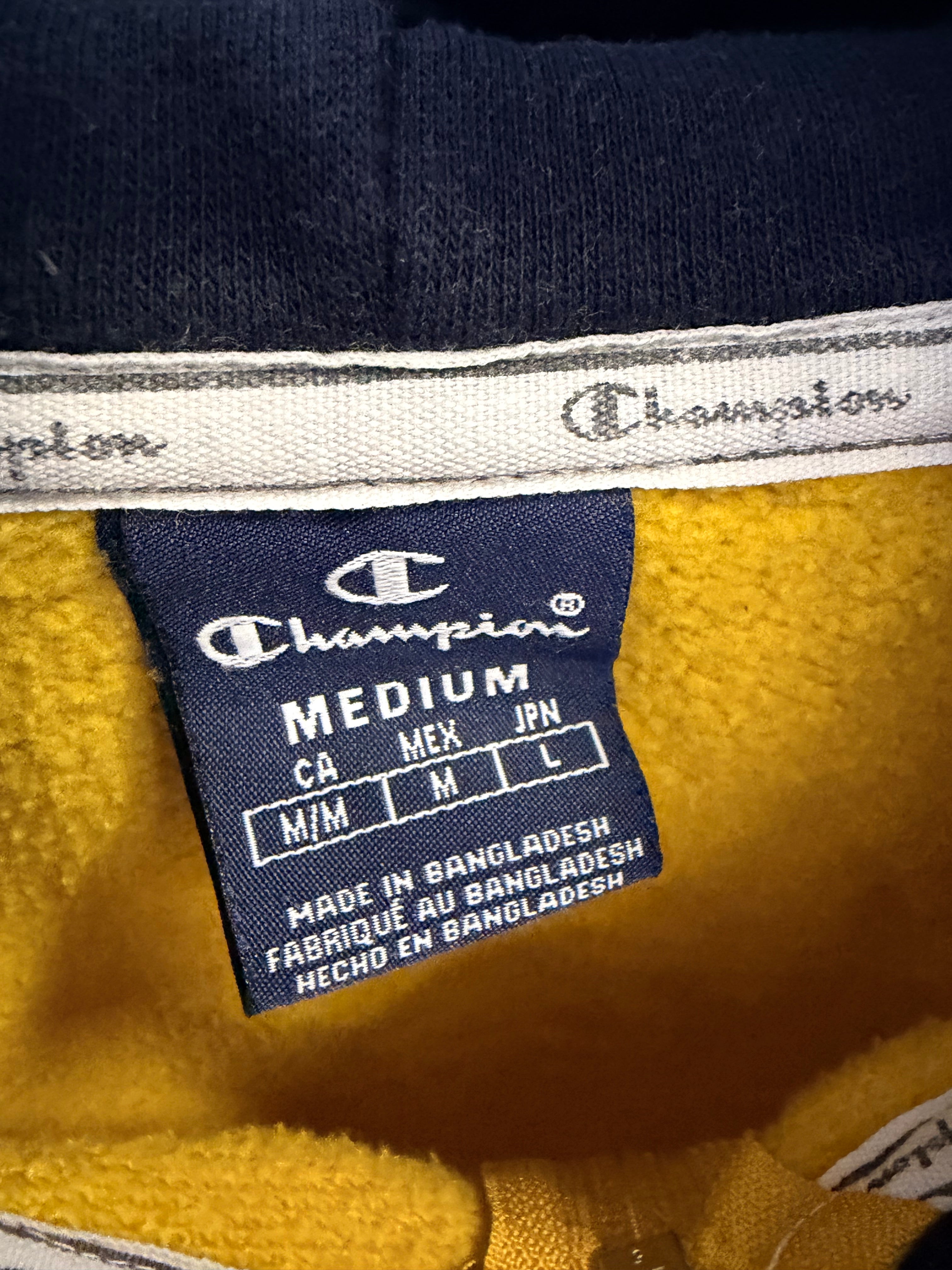 Champion Premium Authentic Zip Hoodie Κίτρινο-M