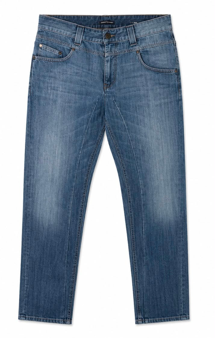 Daniele Alessandrini Ανδρικό Τζιν Παντελόνι Μπλε Denim-XL
