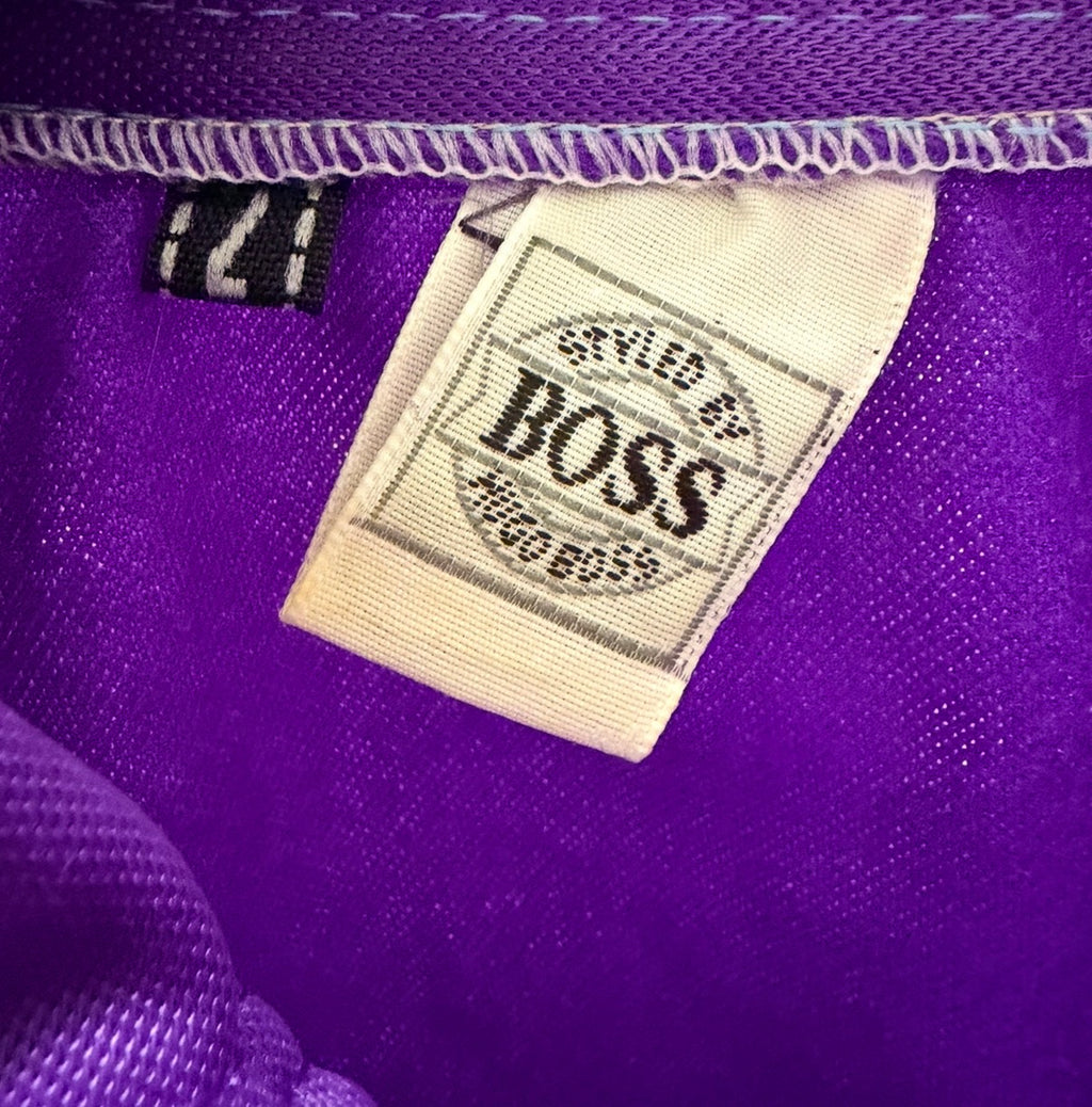 Hugo Boss Ανδρικό Φούτερ Μωβ – XL
