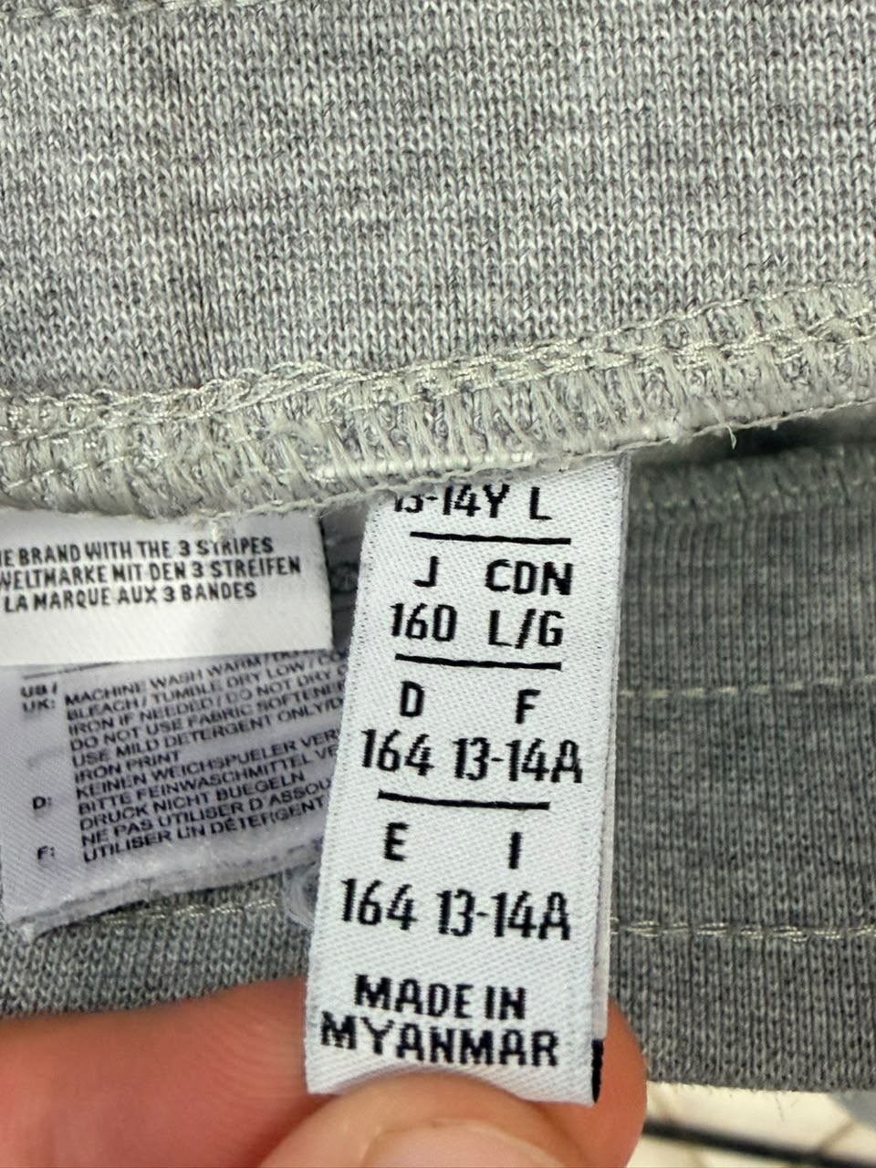 Adidas Originals Trefoil Jogger Pants – Grey (S)