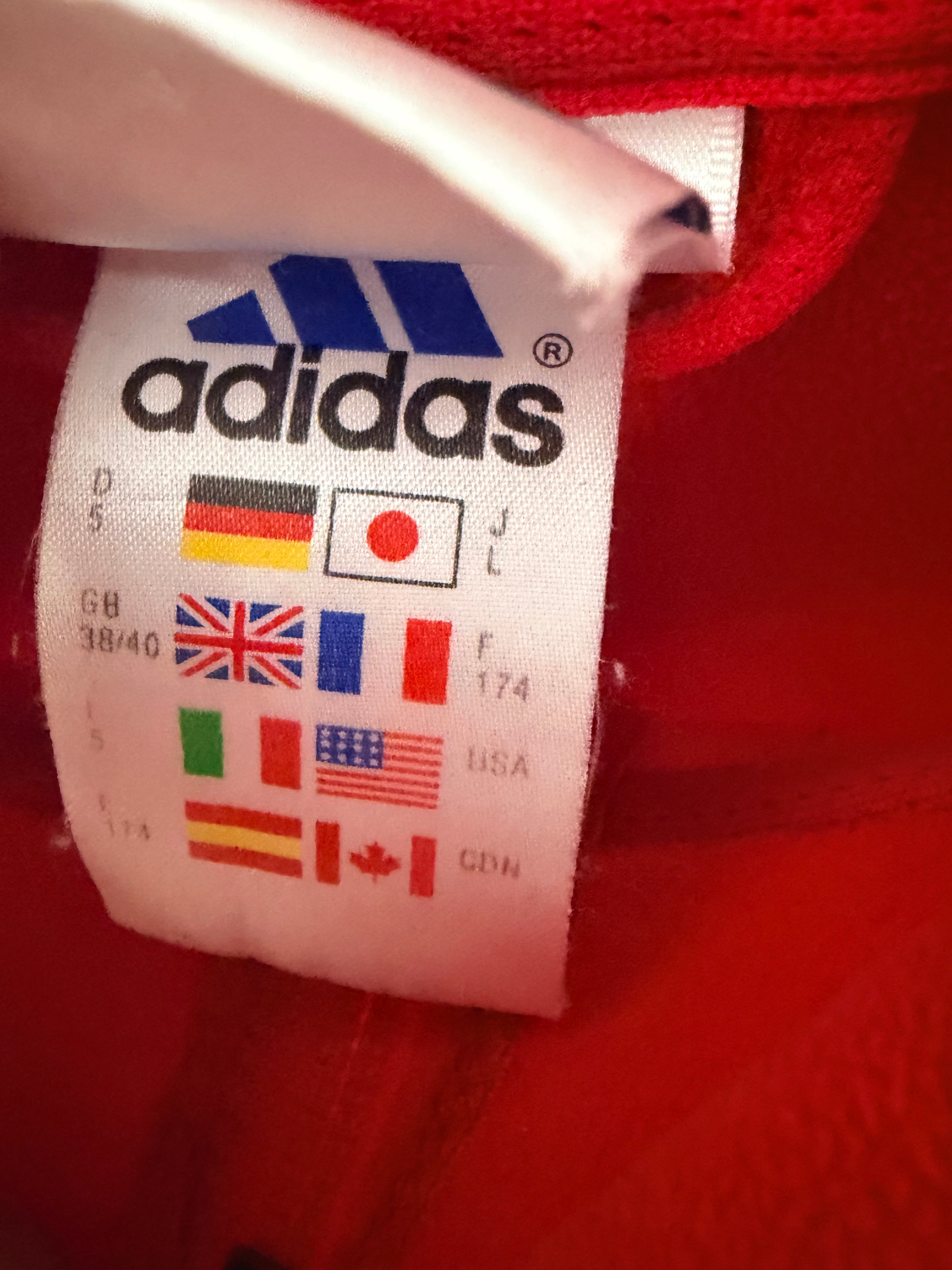 Adidas Essentials 3-Stripes Hooded Track Jacket-XL