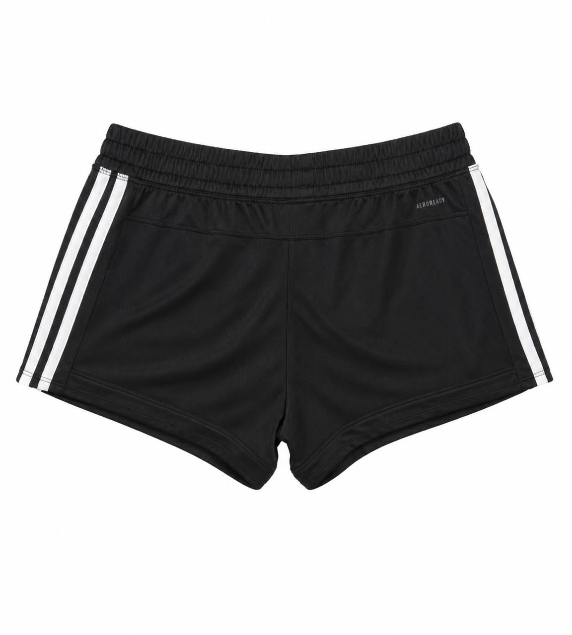 Adidas 3-Stripes Running Shorts Μαύρο-XS