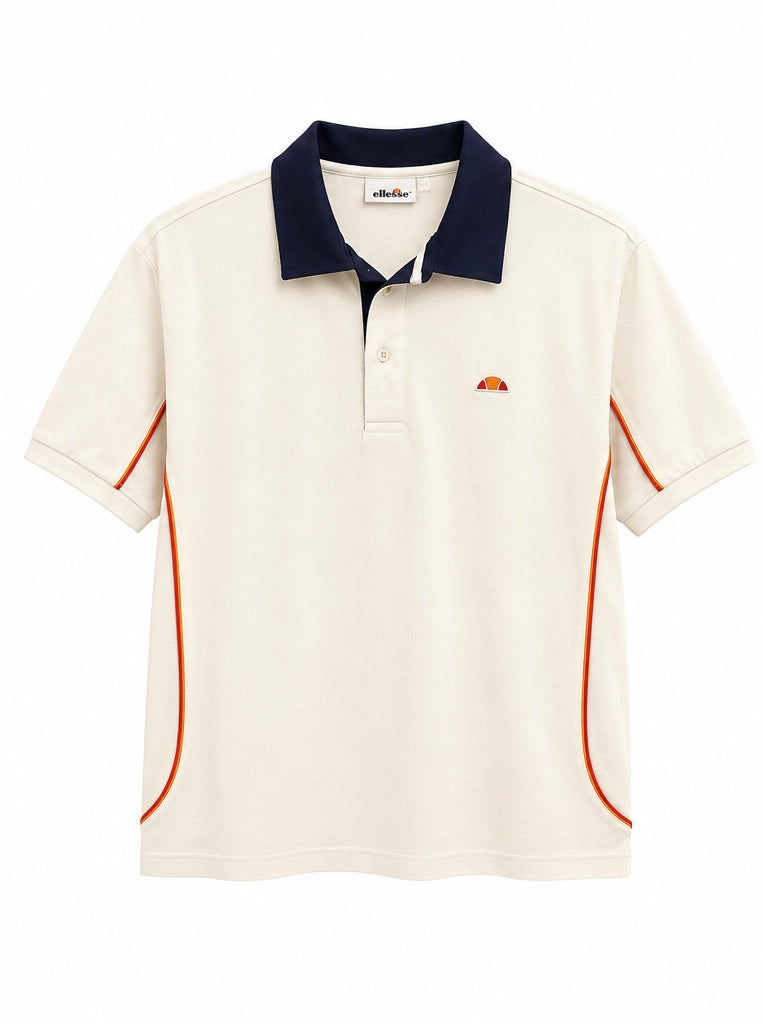 Ellesse Ανδρικό Polo Εκρού / Retro Sport Polo-L