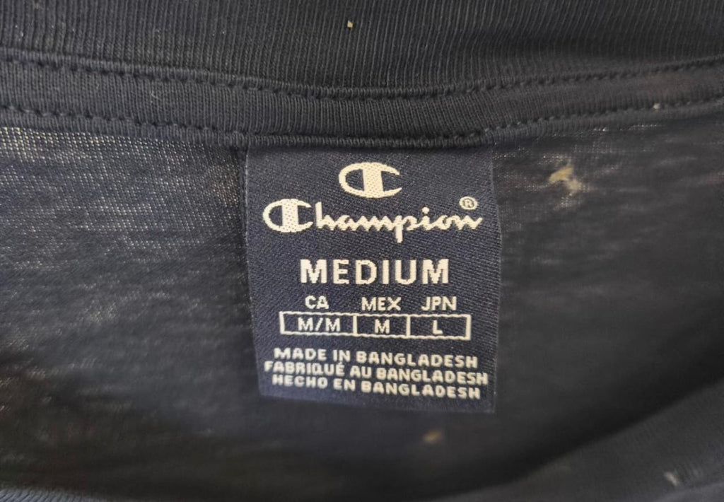 Champion Navy Blue Γυναικείο T-Shirt-M