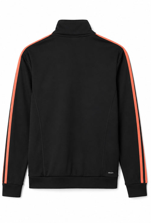 adidas Essentials 3-Stripes Track Jacket – Black/Coral-XL