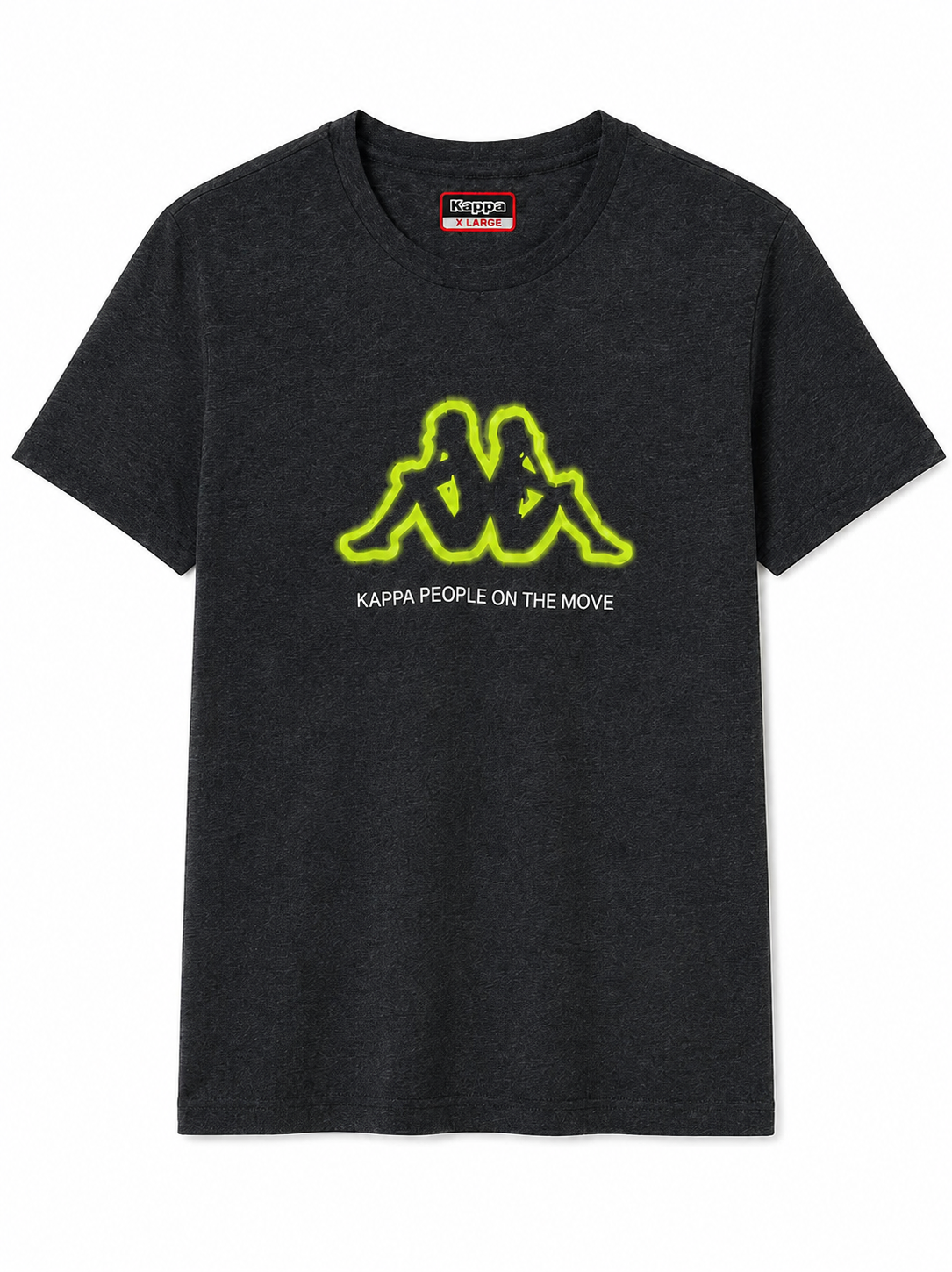 Kappa Graphic T-Shirt – Dark Grey-XL