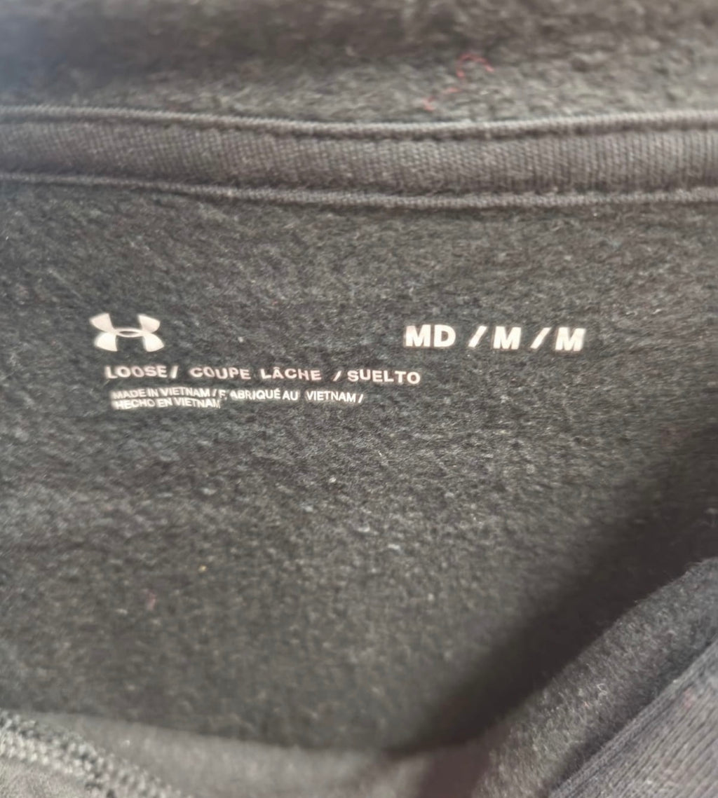 Under Armour Γυναικείο Hoodie – Μαύρο / Φούξια – M